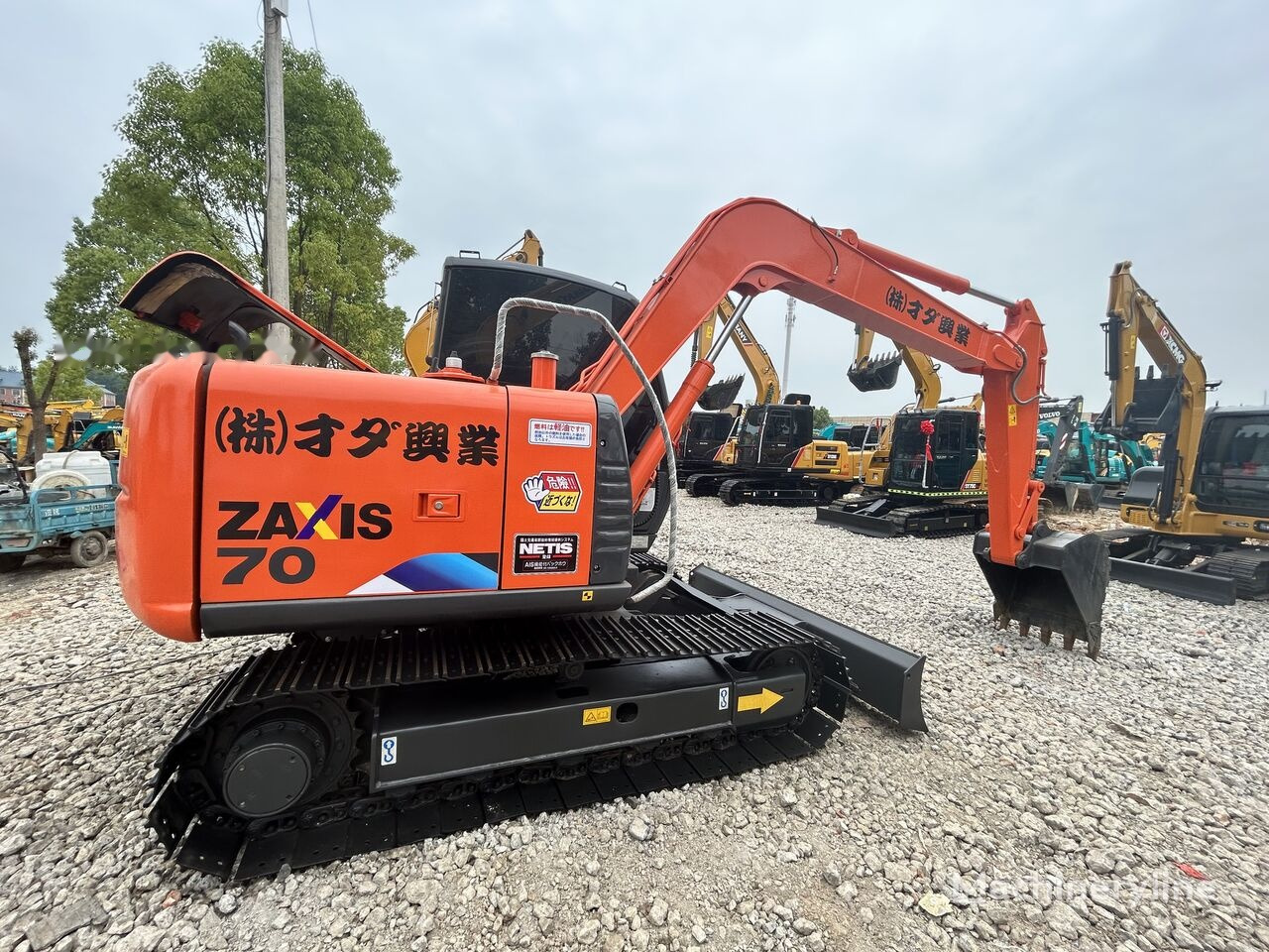 Hitachi zx70 - Lintekskavaator: pilt 5 Hitachi zx70 - Lintekskavaator: pilt 5
