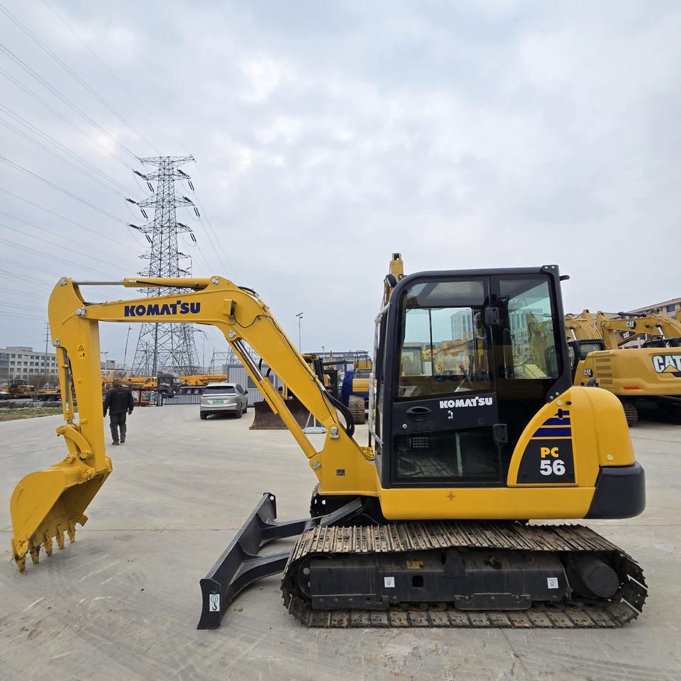 KOMATSU PC56-7 - Miniekskavaator: pilt 1 KOMATSU PC56-7 - Miniekskavaator: pilt 1