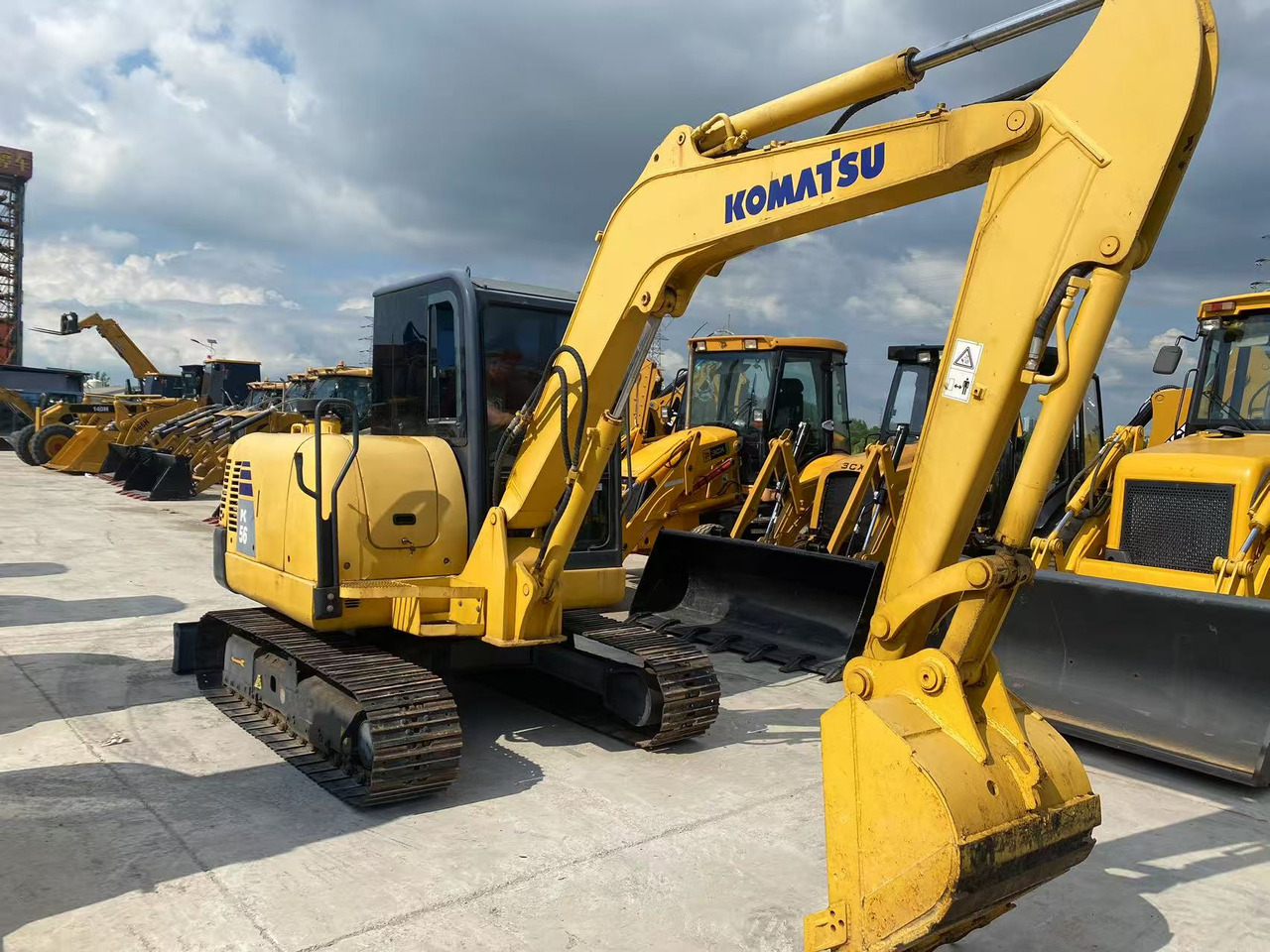 KOMATSU PC56-7 - Miniekskavaator: pilt 2 KOMATSU PC56-7 - Miniekskavaator: pilt 2