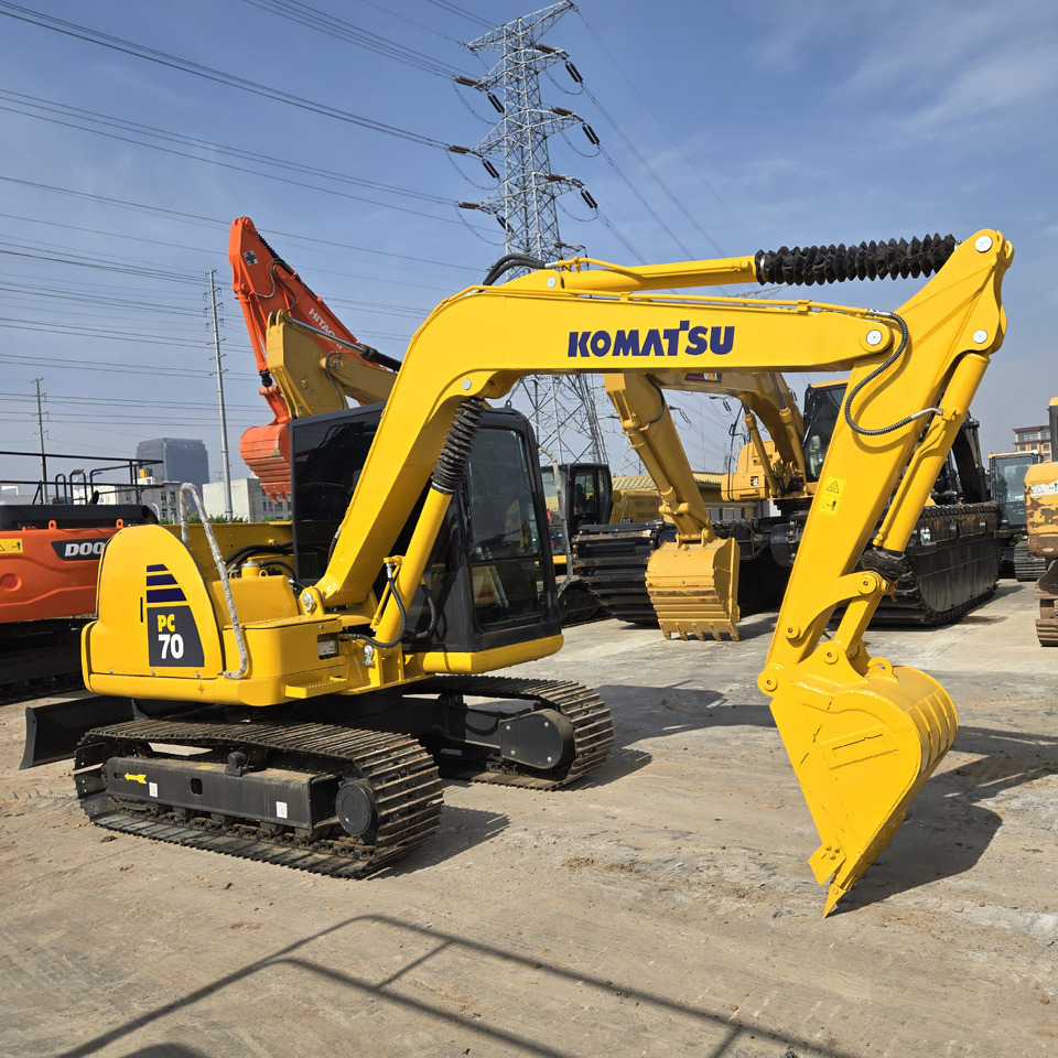 KOMATSU PC70-8 - Miniekskavaator: pilt 1 KOMATSU PC70-8 - Miniekskavaator: pilt 1