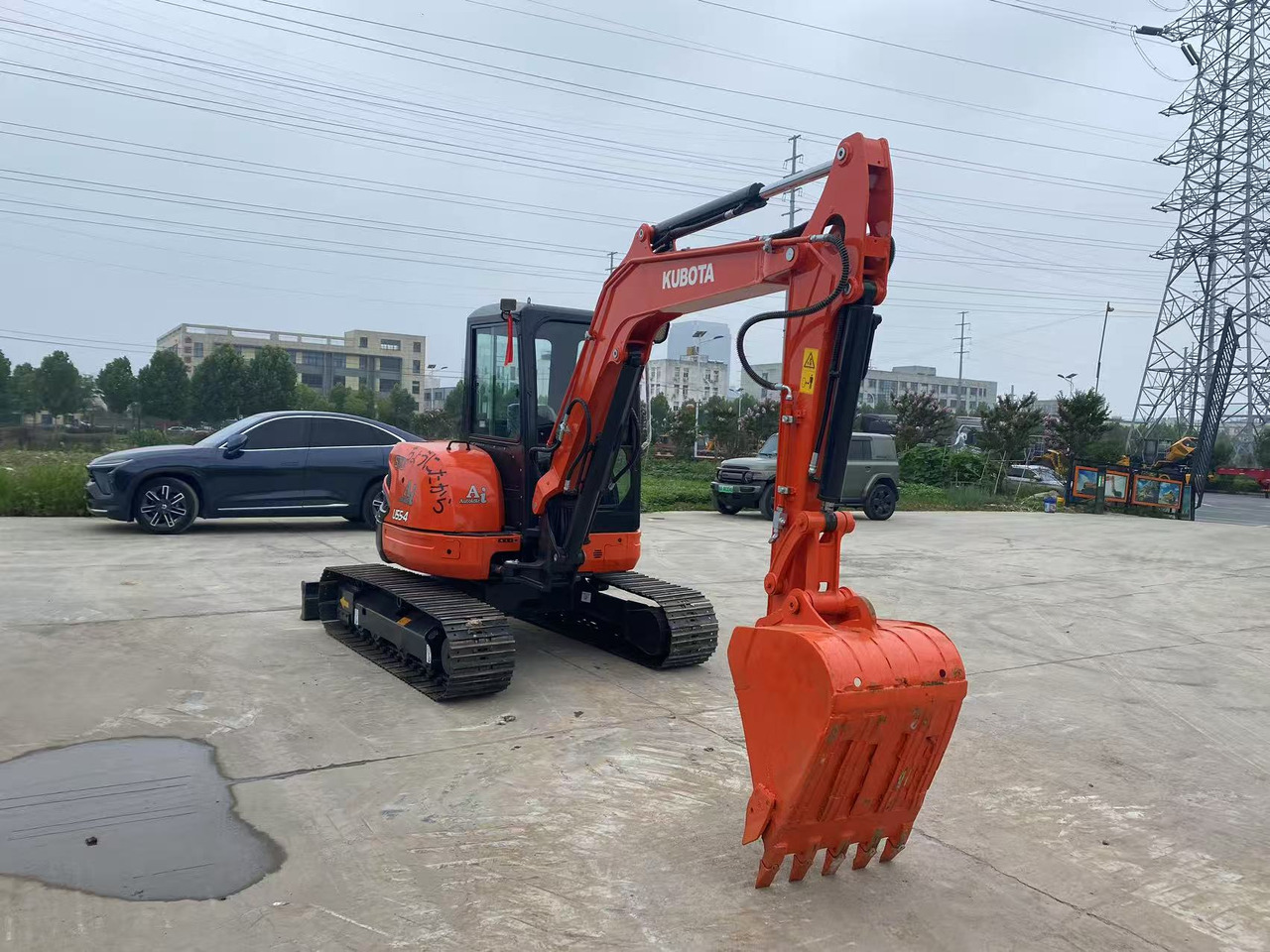KUBOTA U55-4 - Miniekskavaator: pilt 4 KUBOTA U55-4 - Miniekskavaator: pilt 4