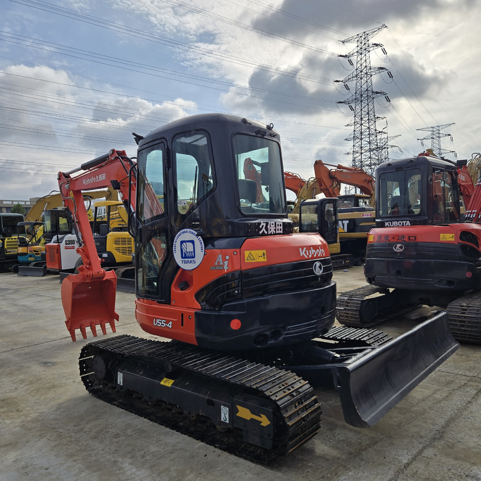 KUBOTA U55 - Miniekskavaator: pilt 3 KUBOTA U55 - Miniekskavaator: pilt 3