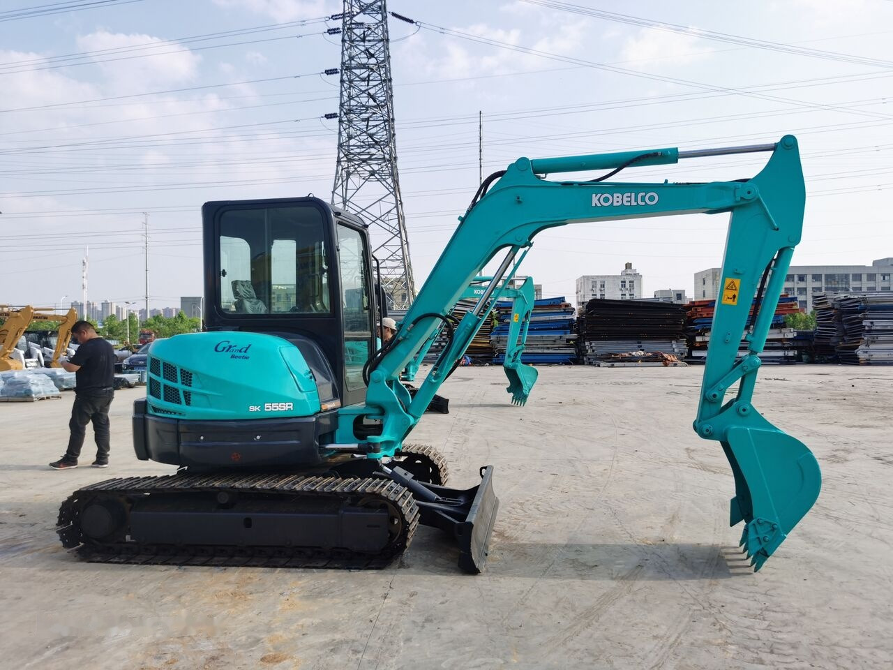 Kobelco SK55SR - Miniekskavaator: pilt 1 Kobelco SK55SR - Miniekskavaator: pilt 1