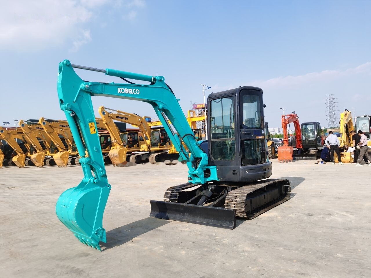 Kobelco SK55SR - Miniekskavaator: pilt 3 Kobelco SK55SR - Miniekskavaator: pilt 3