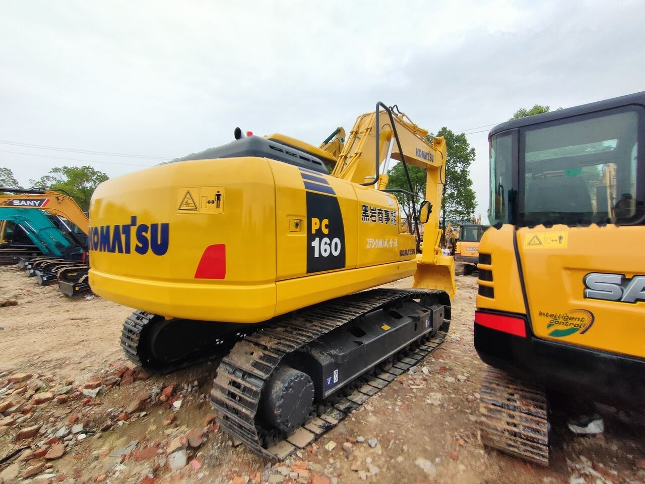 Komatsu PC160LC-7 - Lintekskavaator: pilt 4 Komatsu PC160LC-7 - Lintekskavaator: pilt 4
