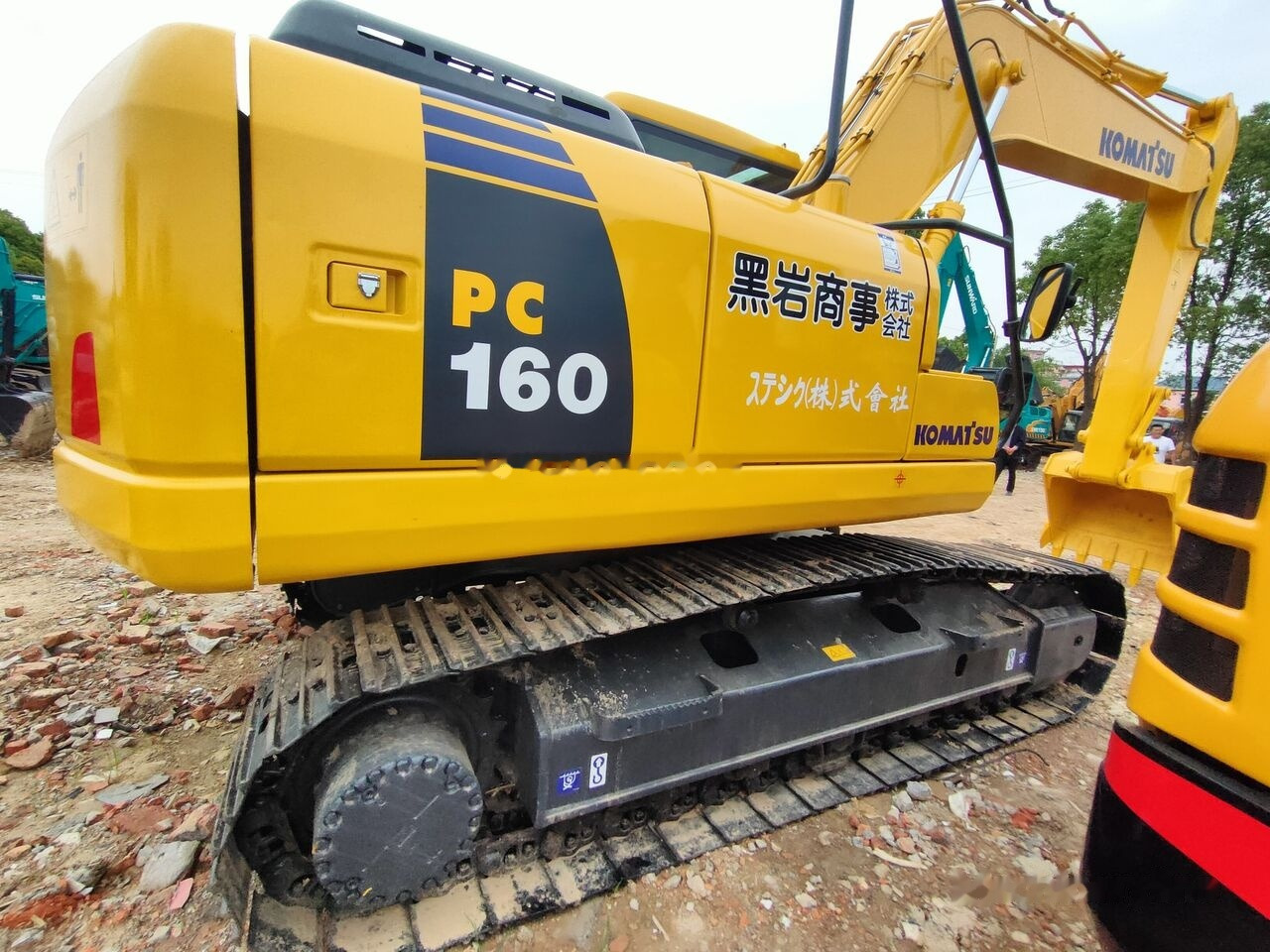 Komatsu PC160LC-7 - Lintekskavaator: pilt 3 Komatsu PC160LC-7 - Lintekskavaator: pilt 3