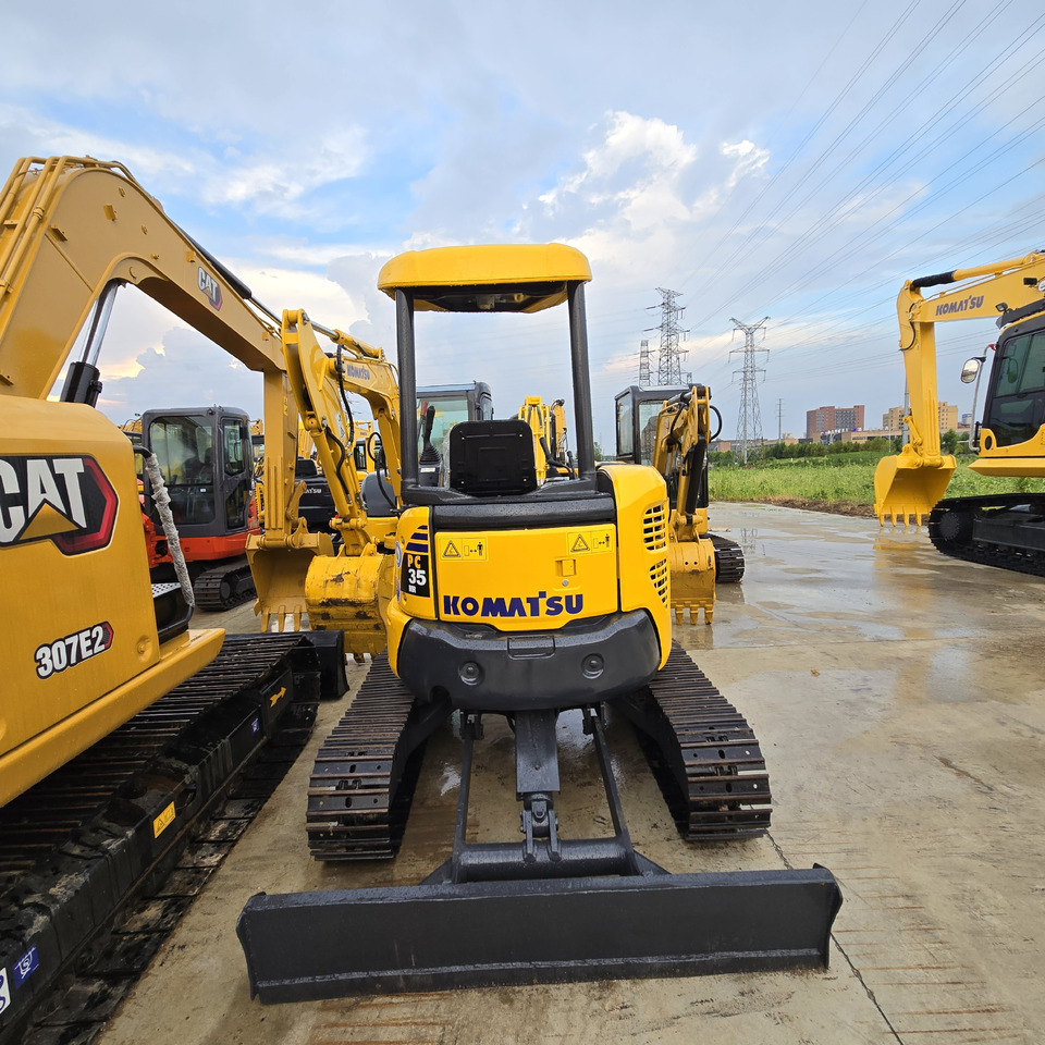 Miniekskavaator Komatsu PC35MR: pilt 6