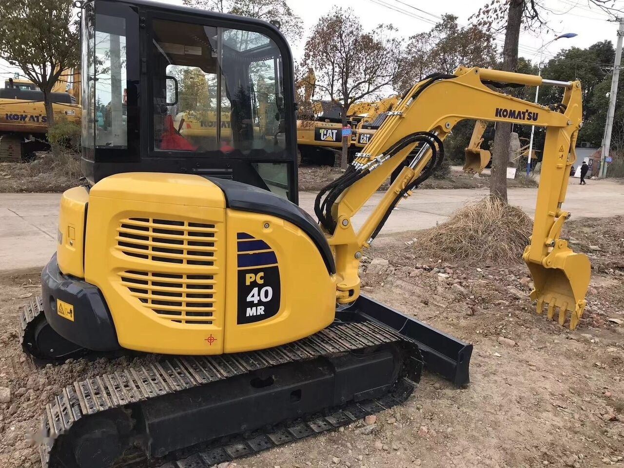 Komatsu PC40MR - Miniekskavaator: pilt 3 Komatsu PC40MR - Miniekskavaator: pilt 3