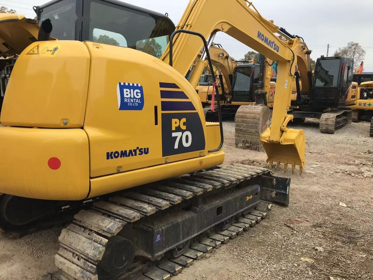 Komatsu PC70-8 - Lintekskavaator: pilt 5 Komatsu PC70-8 - Lintekskavaator: pilt 5