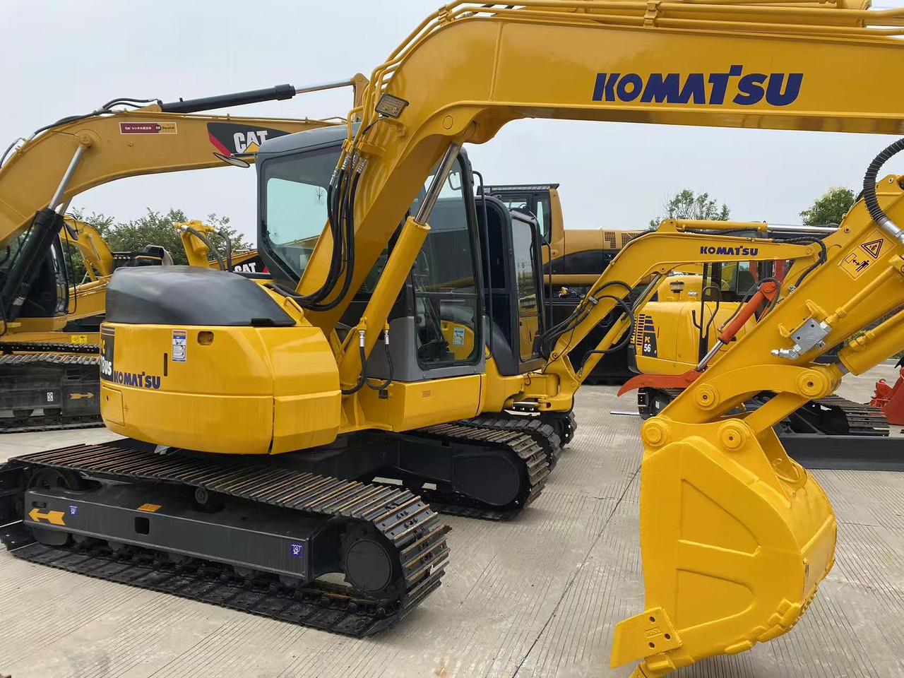 Komatsu PC78US - Miniekskavaator: pilt 3 Komatsu PC78US - Miniekskavaator: pilt 3