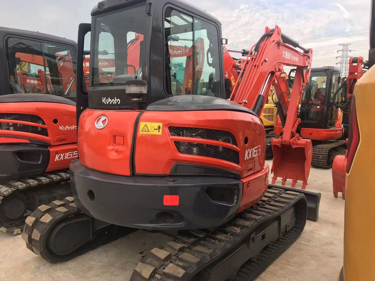 Kubota KX163 - Miniekskavaator: pilt 1 Kubota KX163 - Miniekskavaator: pilt 1