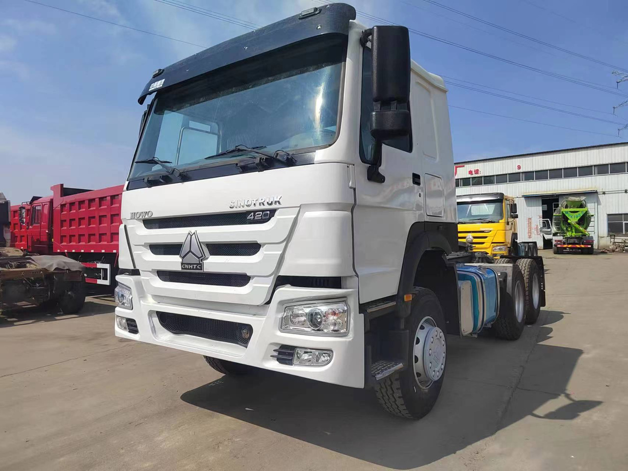 SINOTRUK HOWO trailer head - Sadulveok: pilt 1 SINOTRUK HOWO trailer head - Sadulveok: pilt 1
