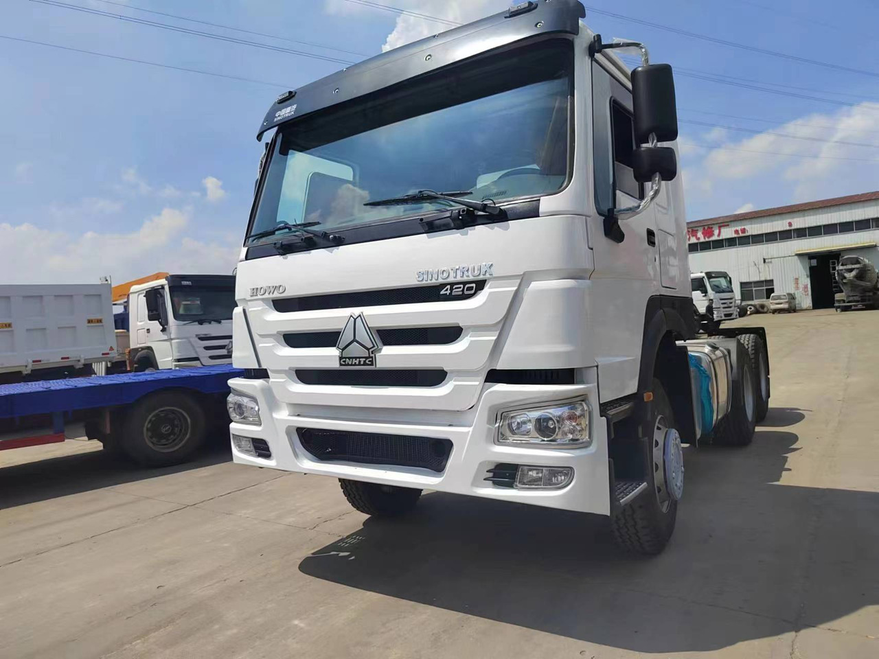 SINOTRUK HOWO trailer head - Sadulveok: pilt 1 SINOTRUK HOWO trailer head - Sadulveok: pilt 1