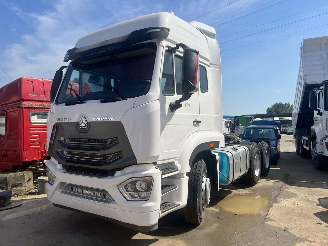 SINOTRUK HOWO trailer head - Sadulveok: pilt 1 SINOTRUK HOWO trailer head - Sadulveok: pilt 1