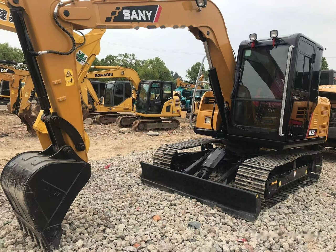 Sany SY75C - Miniekskavaator: pilt 3 Sany SY75C - Miniekskavaator: pilt 3