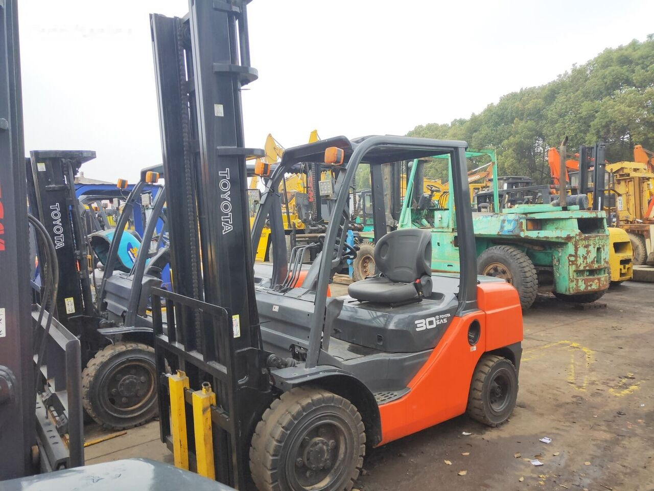 Toyota FD30 - Diiseltõstuk: pilt 3 Toyota FD30 - Diiseltõstuk: pilt 3