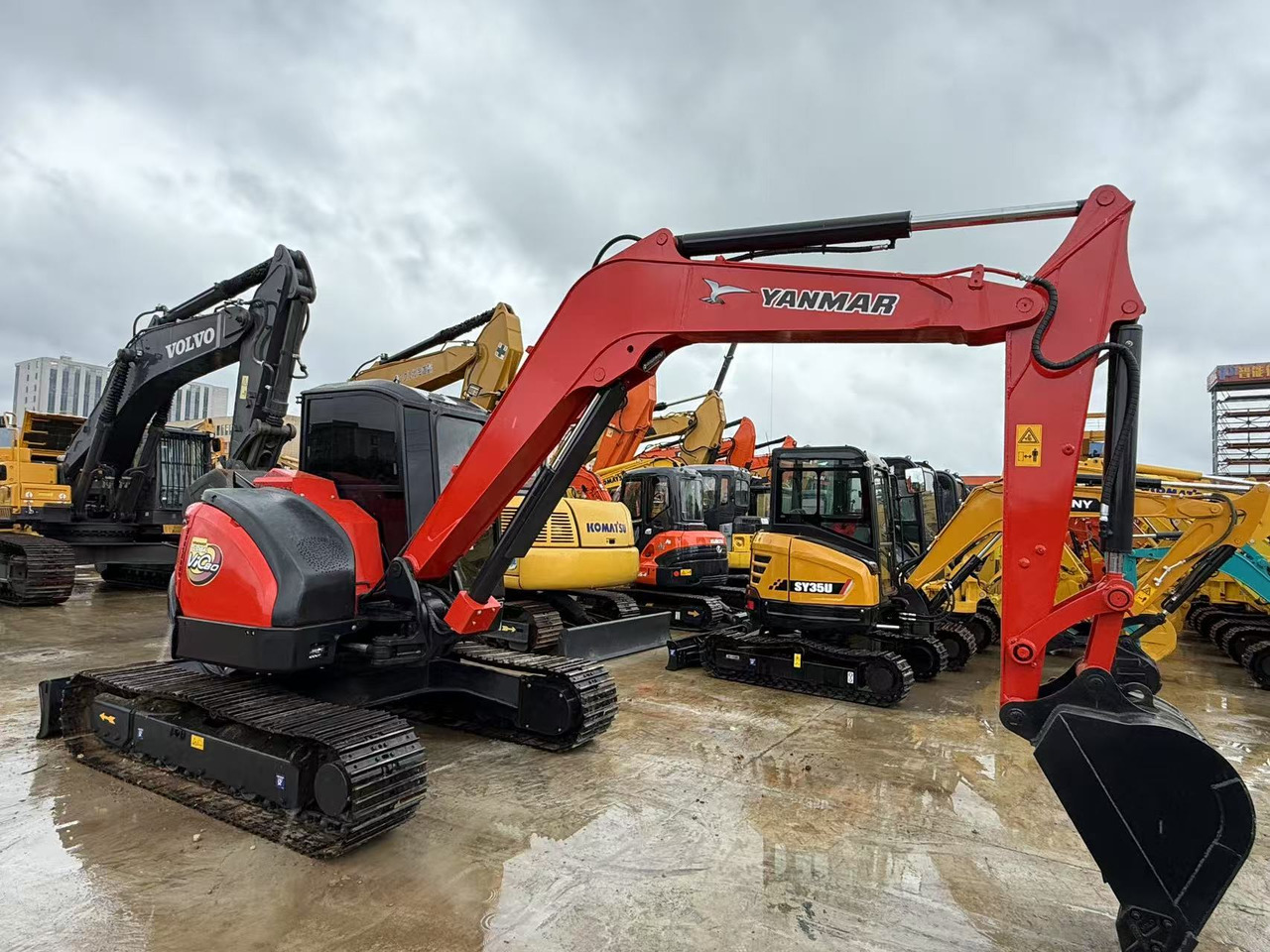 YANMAR VIO80 - Miniekskavaator: pilt 2 YANMAR VIO80 - Miniekskavaator: pilt 2