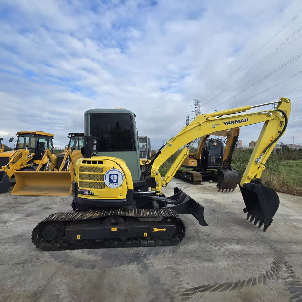 YANMAR Vio55 - Miniekskavaator: pilt 1 YANMAR Vio55 - Miniekskavaator: pilt 1