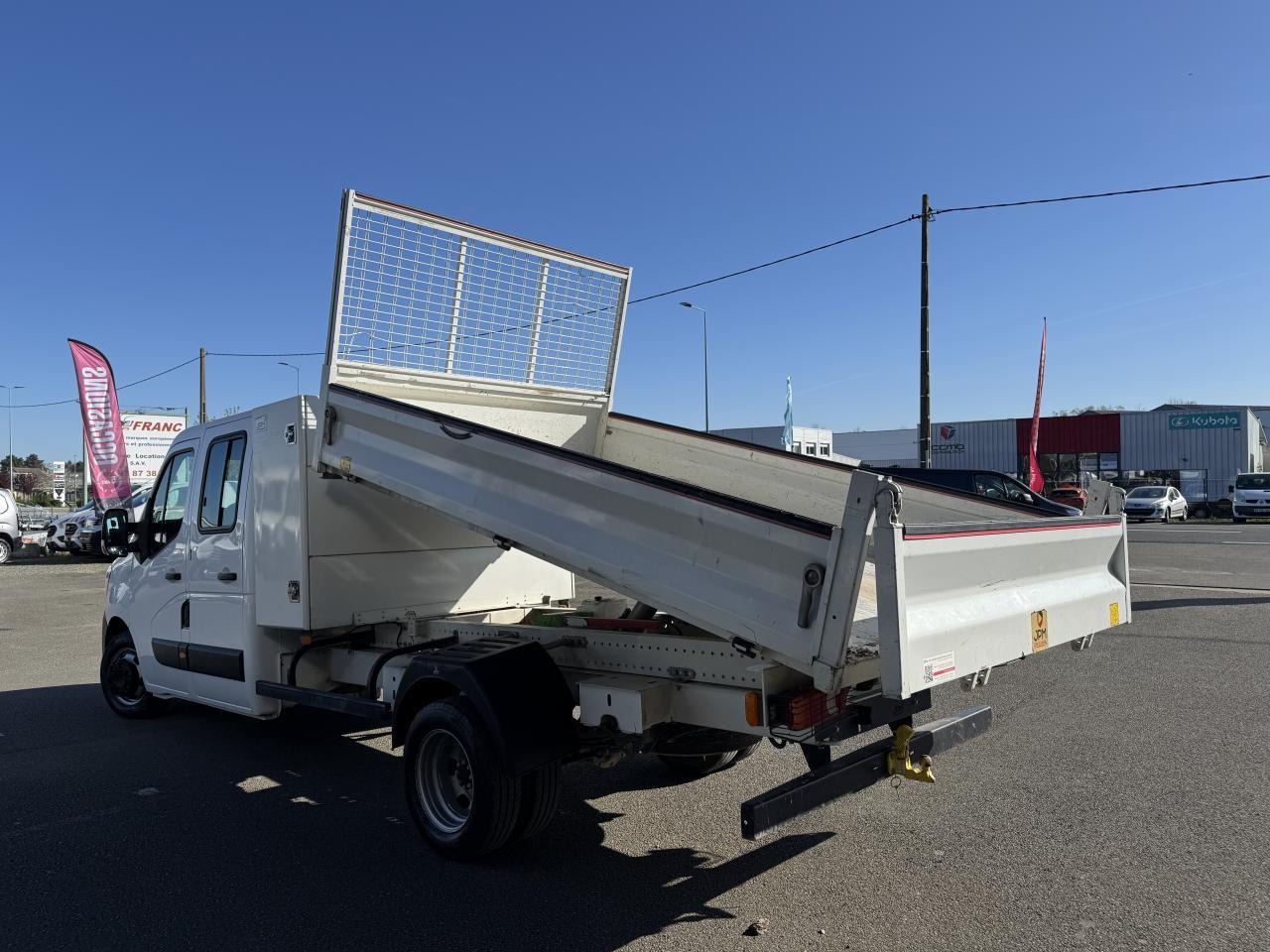 Tarbesõiduk kallur Renault Master combi RENAULT 3T5 BENNE + COFFRE RJ DOUBLE CABINE 6 PL 2.3 DCI 130 CH CONFORT + GPS + REGUL + CLIM: pilt 7