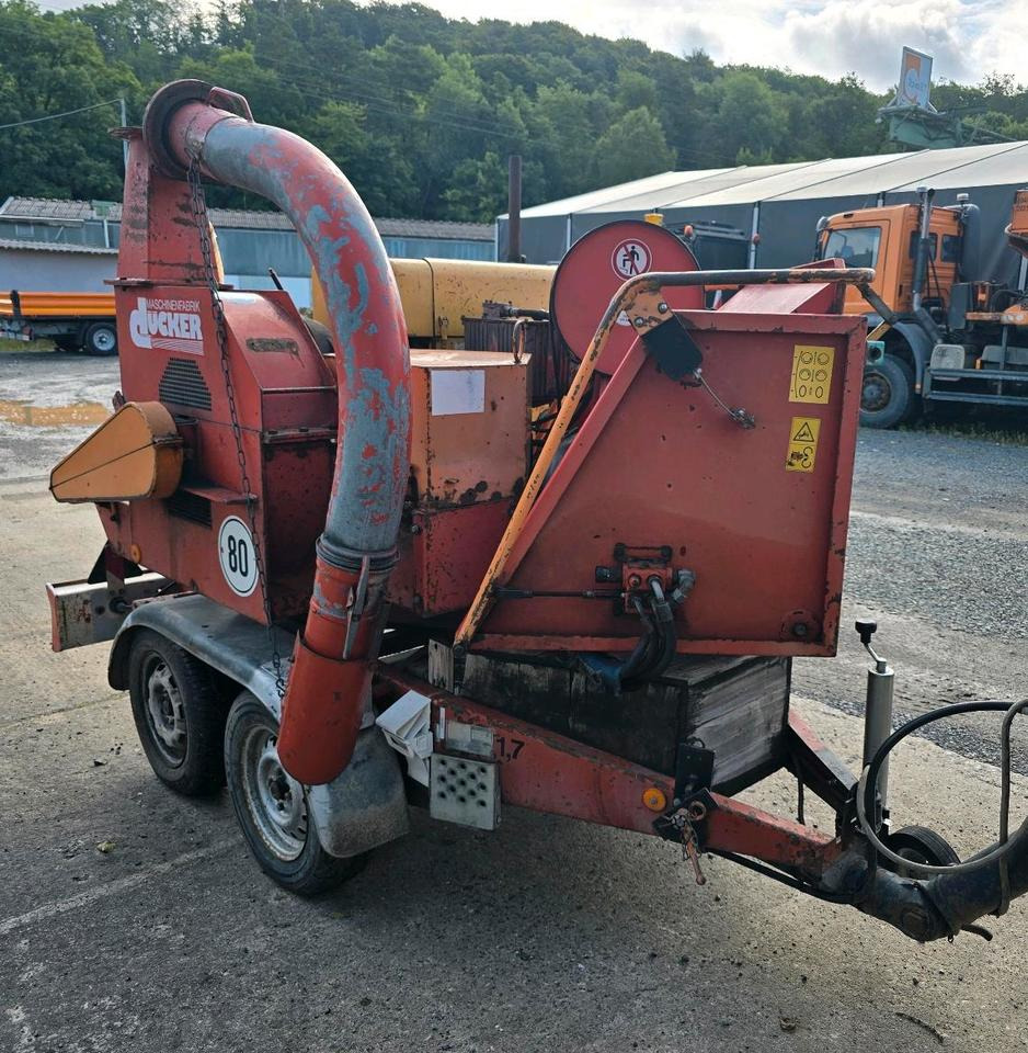 Dücker HM 760 Holzhacker Holzhäcksler Holzhackschnitzler Hacker Häcksler Hatz Diesel 4L40C - Puiduhakkurid: pilt 5 Dücker HM 760 Holzhacker Holzhäcksler Holzhackschnitzler Hacker Häcksler Hatz Diesel 4L40C - Puiduhakkurid: pilt 5