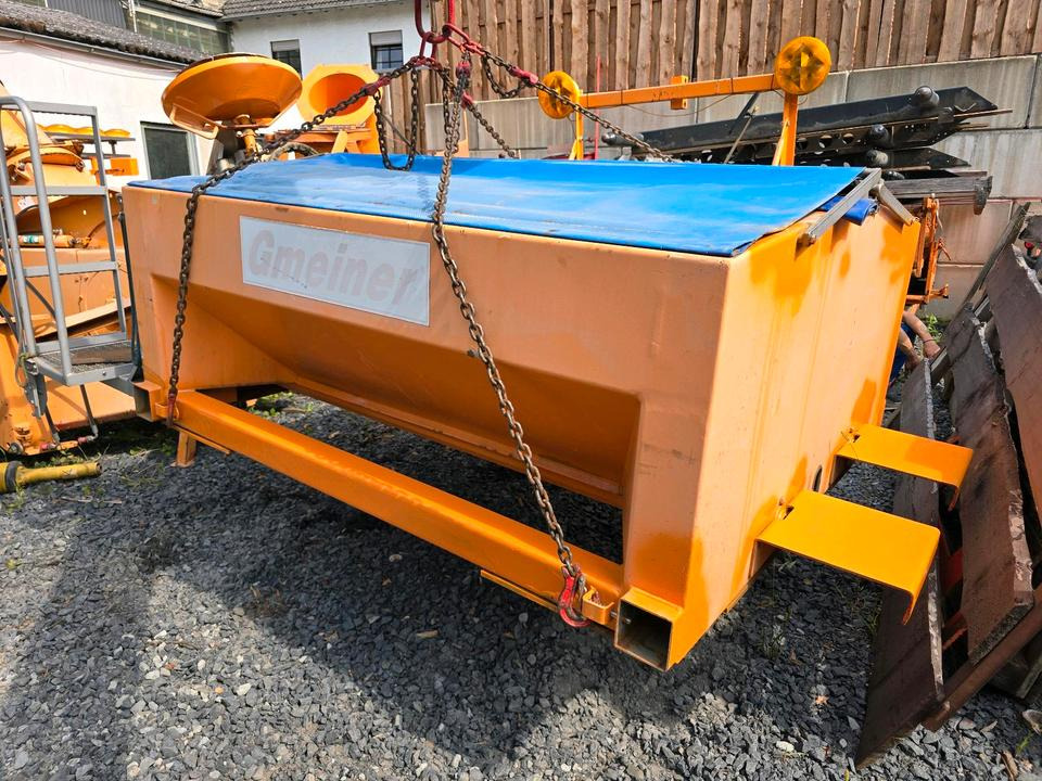 Gmeiner Yeti 2000 TC EWA Salzstreuer Streuautomat Salzsilo Bucher Aufbau für Unimog UGE UGN 405/10 405/12 U318 U 318 423 323 327 427 429 Schmidt Winterdienst - Liiva-/ Soolajaotur: pilt 3 Gmeiner Yeti 2000 TC EWA Salzstreuer Streuautomat Salzsilo Bucher Aufbau für Unimog UGE UGN 405/10 405/12 U318 U 318 423 323 327 427 429 Schmidt Winterdienst - Liiva-/ Soolajaotur: pilt 3