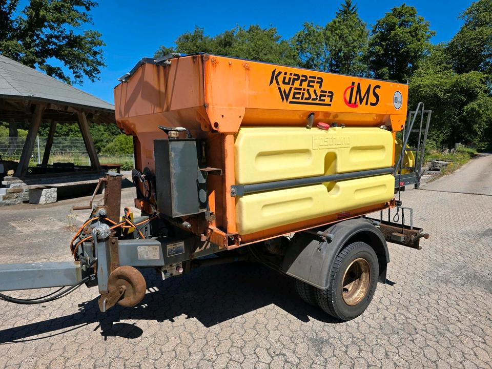 Küpper-Weisser IMS Salzstreuer Anhängesalzstreuer Streuautomat Salzsilo Anhänger Winterdienst für LKW Traktor Unimog Schmidt - Liiva-/ Soolajaotur: pilt 3 Küpper-Weisser IMS Salzstreuer Anhängesalzstreuer Streuautomat Salzsilo Anhänger Winterdienst für LKW Traktor Unimog Schmidt - Liiva-/ Soolajaotur: pilt 3
