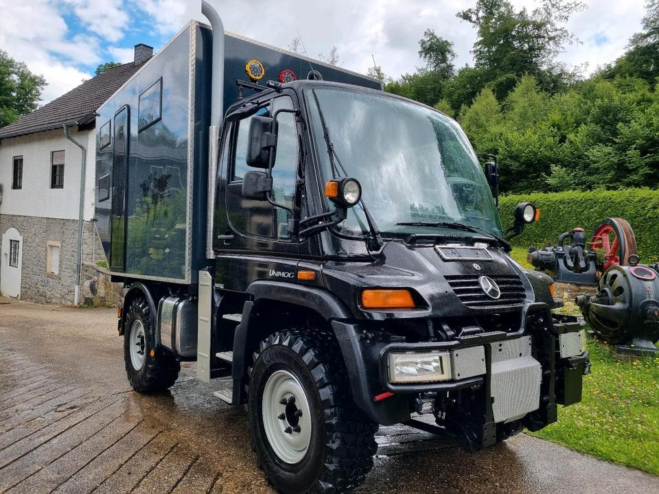 Matkaauto Unimog U300 Wohnmobil Camper Mercedes-Benz 405 U 300 400 Expeditionsfahrzeug Expeditionsmobil: pilt 9