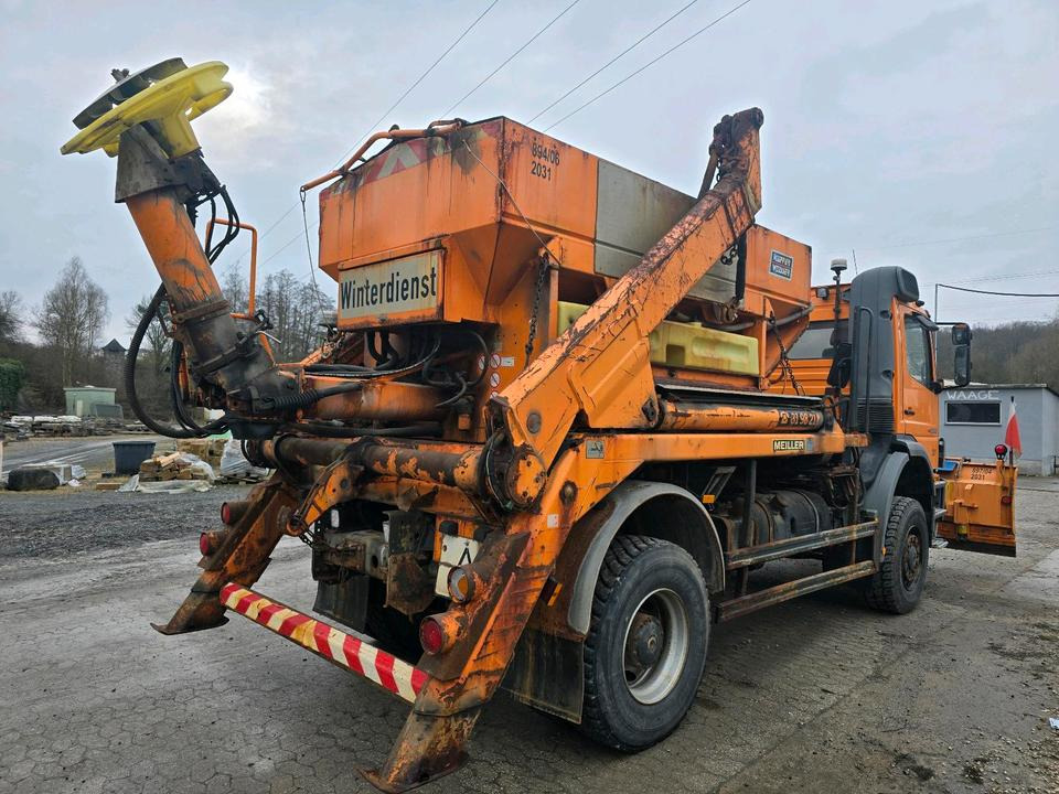 Mercedes-Benz Atego 1828 AK Absetzkipper Meiller Schmidt Schneepflug Küpper-Weisser Salzstreuer Allrad - Lumekoristusmasina: pilt 3 Mercedes-Benz Atego 1828 AK Absetzkipper Meiller Schmidt Schneepflug Küpper-Weisser Salzstreuer Allrad - Lumekoristusmasina: pilt 3
