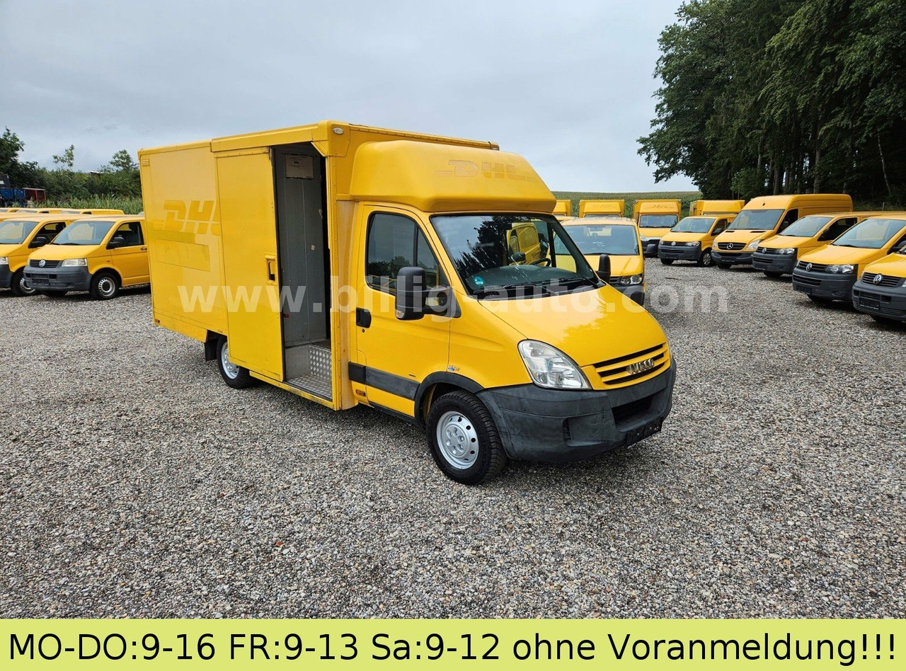 Iveco Daily 1.Hd Koffer Regale Integralkoffer DHL POST - Tarbesõiduk furgoon: pilt 1 Iveco Daily 1.Hd Koffer Regale Integralkoffer DHL POST - Tarbesõiduk furgoon: pilt 1