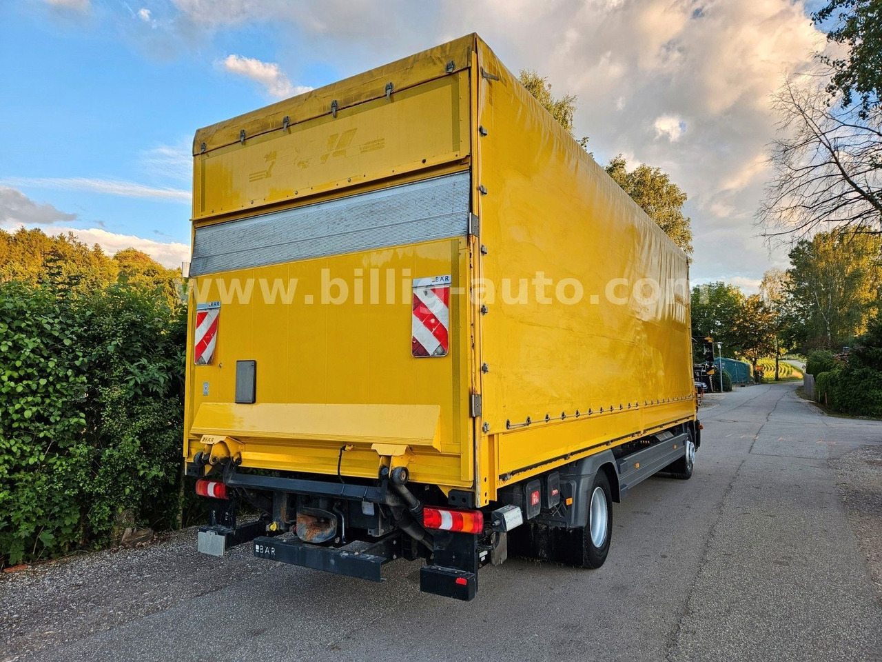 Tent veoauto Mercedes-Benz Atego 1327 L * BREMS/SPUR-ASS*DIFF.*LBW*AHK*7.2m: pilt 6