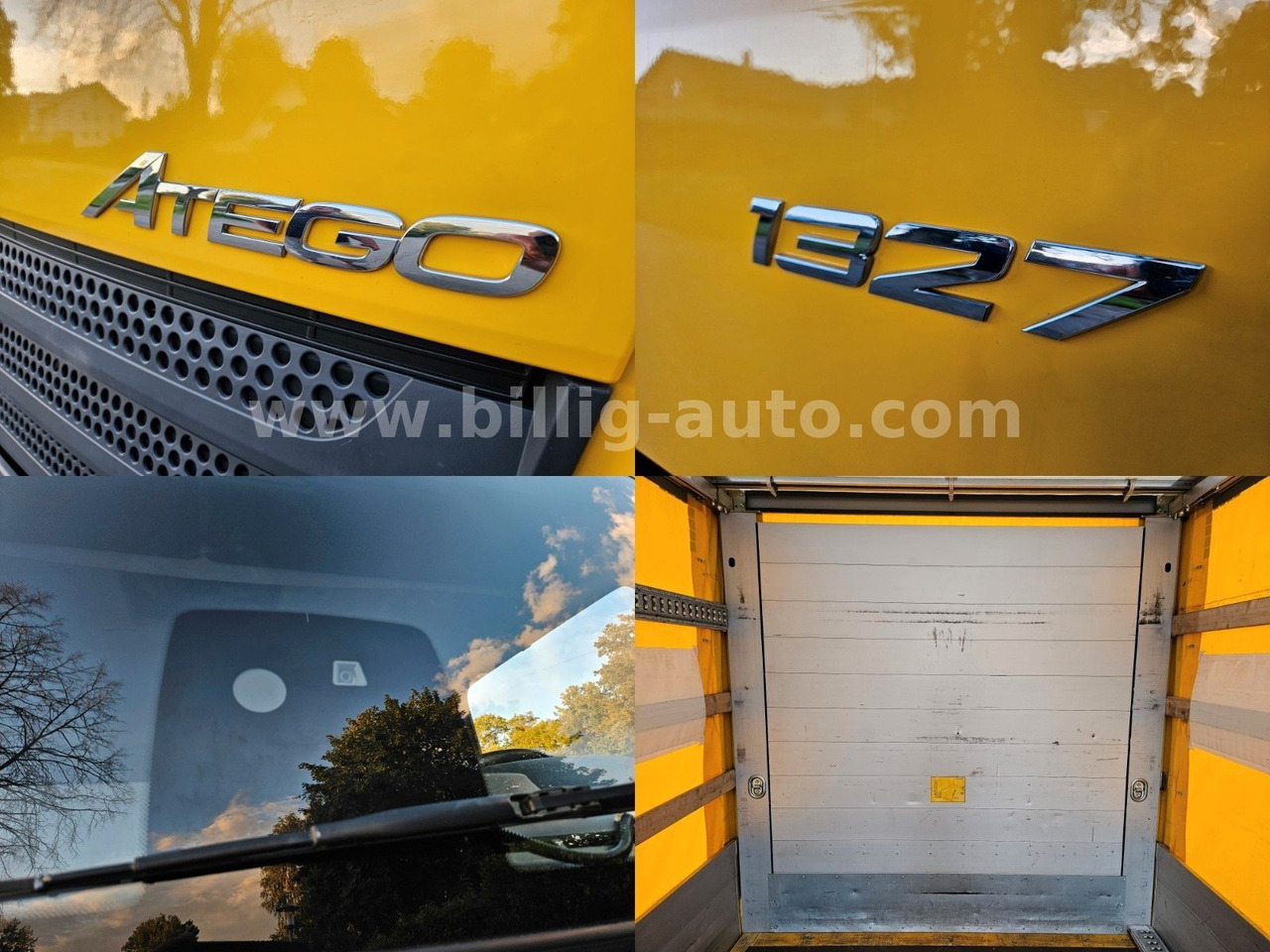 Tent veoauto Mercedes-Benz Atego 1327 L * BREMS/SPUR-ASS*DIFF.*LBW*AHK*7.2m: pilt 18