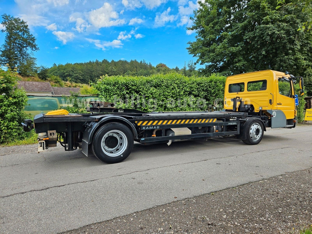 Mercedes-Benz Kamag * WBH 25 * Wiesel * Umsetzer * Sattelkupp. - Kabiinišassiiga veoauto: pilt 4 Mercedes-Benz Kamag * WBH 25 * Wiesel * Umsetzer * Sattelkupp. - Kabiinišassiiga veoauto: pilt 4