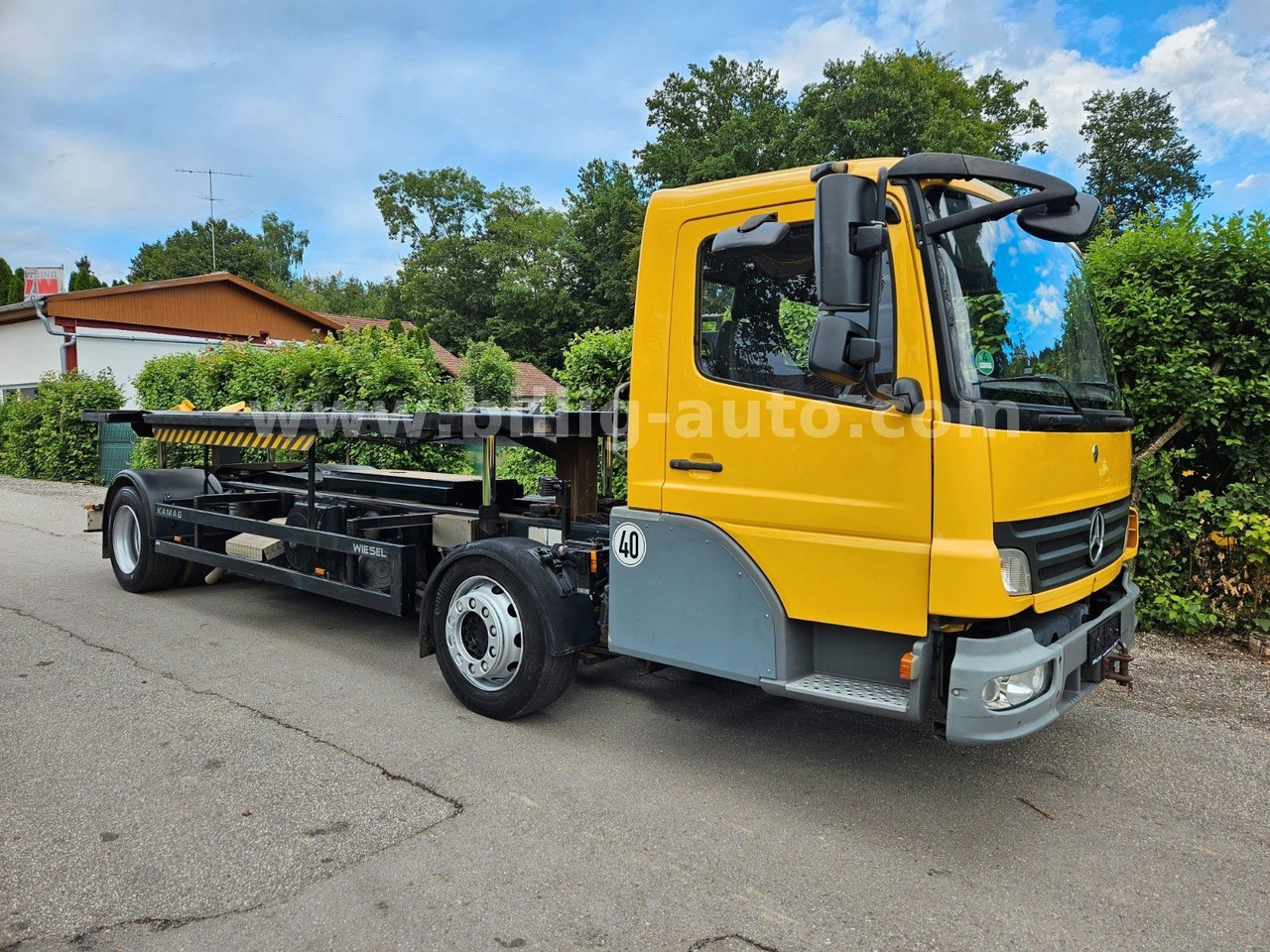 Mercedes-Benz Kamag * WBH 25 * Wiesel * Umsetzer * Sattelkupp. - Konteinerveduk/ Tõstukiga veoauto: pilt 2 Mercedes-Benz Kamag * WBH 25 * Wiesel * Umsetzer * Sattelkupp. - Konteinerveduk/ Tõstukiga veoauto: pilt 2