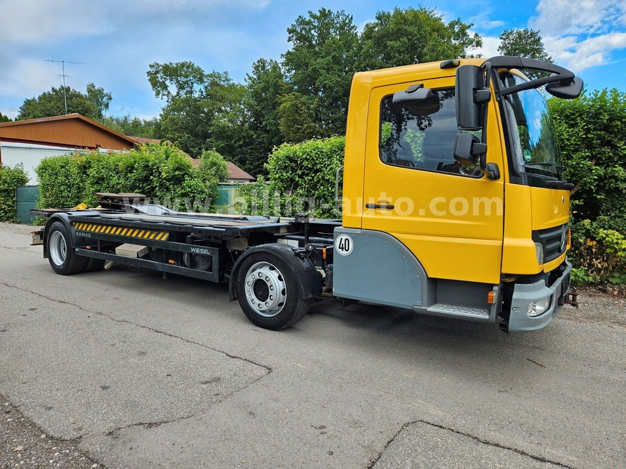 Mercedes-Benz Kamag * WBH 25 * Wiesel * Umsetzer * Sattelkupp. - Konteinerveduk/ Tõstukiga veoauto: pilt 3 Mercedes-Benz Kamag * WBH 25 * Wiesel * Umsetzer * Sattelkupp. - Konteinerveduk/ Tõstukiga veoauto: pilt 3