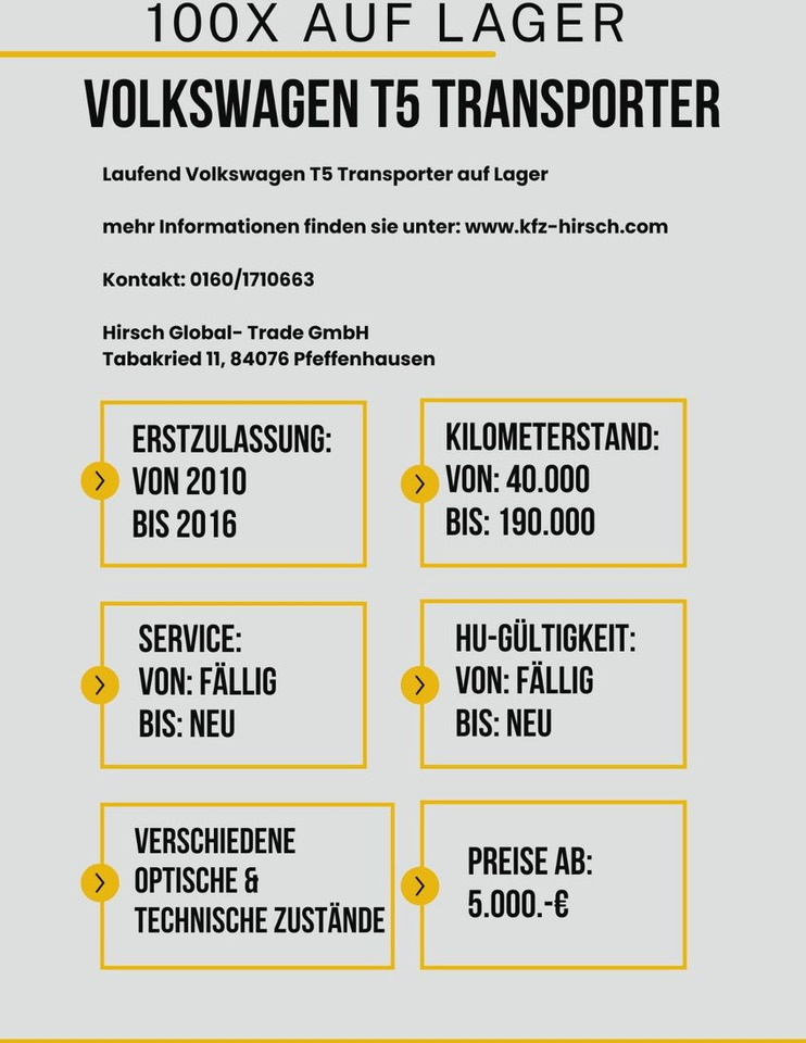 Volkswagen T5 Transporter 2.0TDI EU5*2xSchiebetüre*1.Hand* - Mikrobuss: pilt 4 Volkswagen T5 Transporter 2.0TDI EU5*2xSchiebetüre*1.Hand* - Mikrobuss: pilt 4