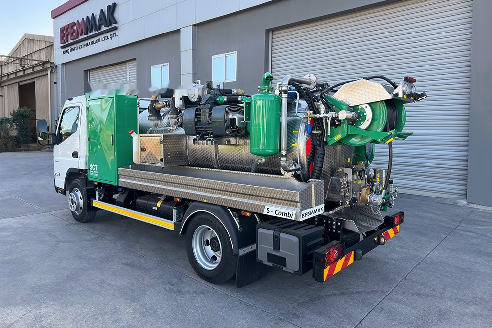 EFEMMAK S-Combi Combined Sewer Jetting And Vacuum Vehicle - Vaakumveok: pilt 3 EFEMMAK S-Combi Combined Sewer Jetting And Vacuum Vehicle - Vaakumveok: pilt 3