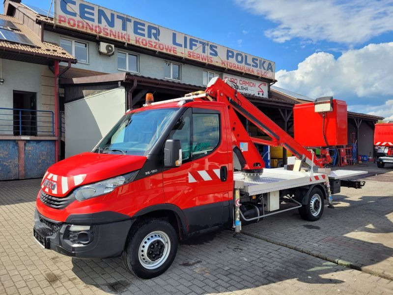 Iveco Daily 35S12 podnośnik koszowy 16 m GSR E169TR - Veoautolt tõusev platvorm: pilt 1 Iveco Daily 35S12 podnośnik koszowy 16 m GSR E169TR - Veoautolt tõusev platvorm: pilt 1