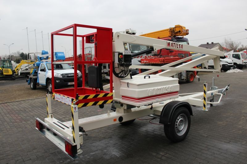 Matilsa Parma 12 Nowy Fabrycznie Podnośnik Koszowy Na Przyczepie - Järelveetav korvtõstuk: pilt 3 Matilsa Parma 12 Nowy Fabrycznie Podnośnik Koszowy Na Przyczepie - Järelveetav korvtõstuk: pilt 3