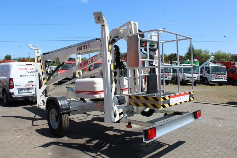 Matilsa Parma 15 T Nowy Podnośnik Koszowy Na Przyczepie przegubowo teleskopowy - Järelveetav korvtõstuk: pilt 3 Matilsa Parma 15 T Nowy Podnośnik Koszowy Na Przyczepie przegubowo teleskopowy - Järelveetav korvtõstuk: pilt 3