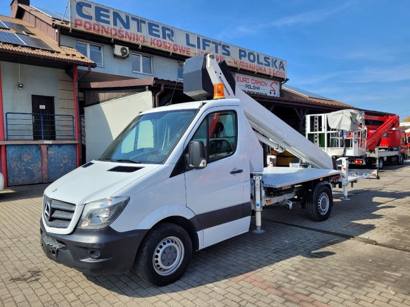 Mercedes-Benz Sprinter 313 podnośnik koszowy 27 m Ruthmann TB270 - Veoautolt tõusev platvorm: pilt 1 Mercedes-Benz Sprinter 313 podnośnik koszowy 27 m Ruthmann TB270 - Veoautolt tõusev platvorm: pilt 1