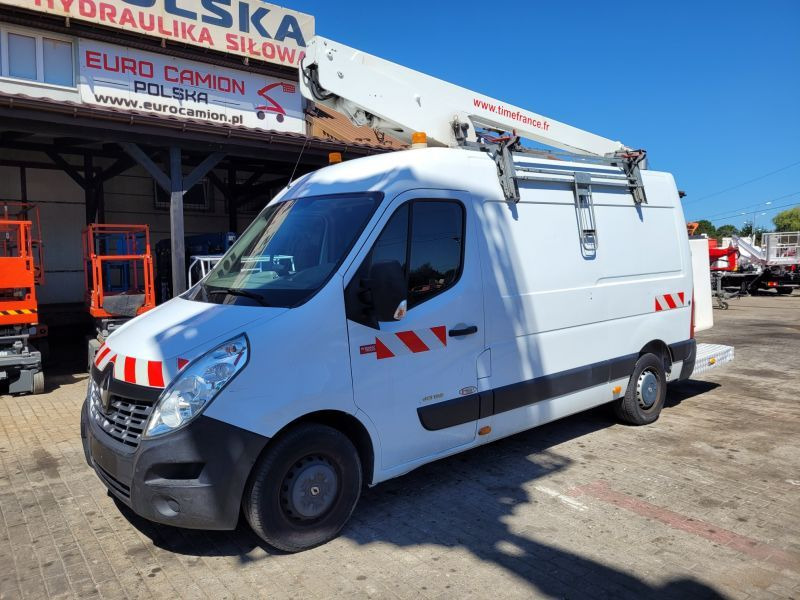 Renault Master podnośnik koszowy 12 m Time France ET 32 NE - Veoautolt tõusev platvorm: pilt 1 Renault Master podnośnik koszowy 12 m Time France ET 32 NE - Veoautolt tõusev platvorm: pilt 1