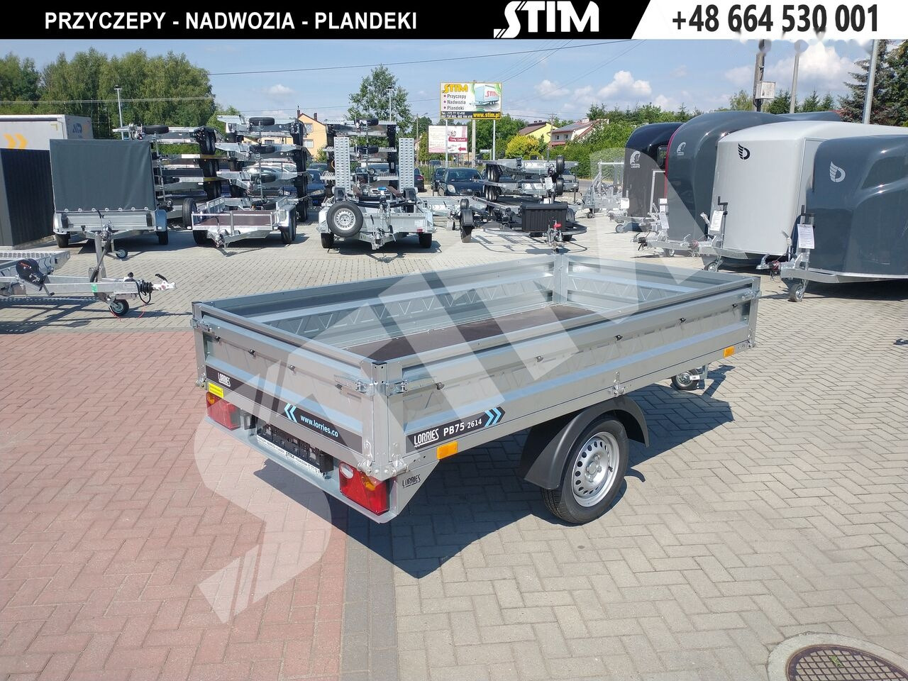 Lorries PB75-2614/1 - Auto järelhaagis: pilt 1 Lorries PB75-2614/1 - Auto järelhaagis: pilt 1