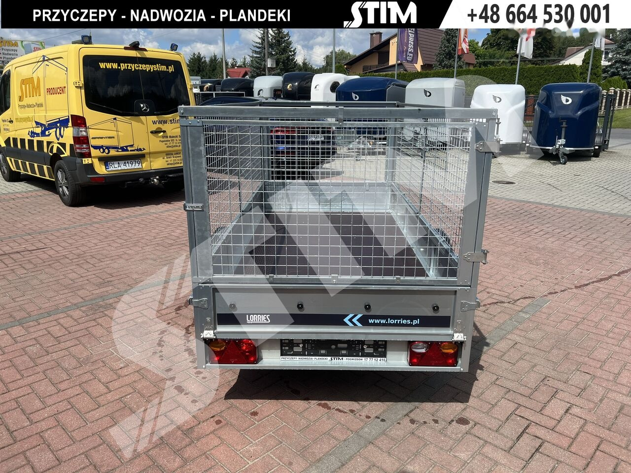 Lorries PU75-2613 uchylna + nadstawka - Auto järelhaagis: pilt 4 Lorries PU75-2613 uchylna + nadstawka - Auto järelhaagis: pilt 4