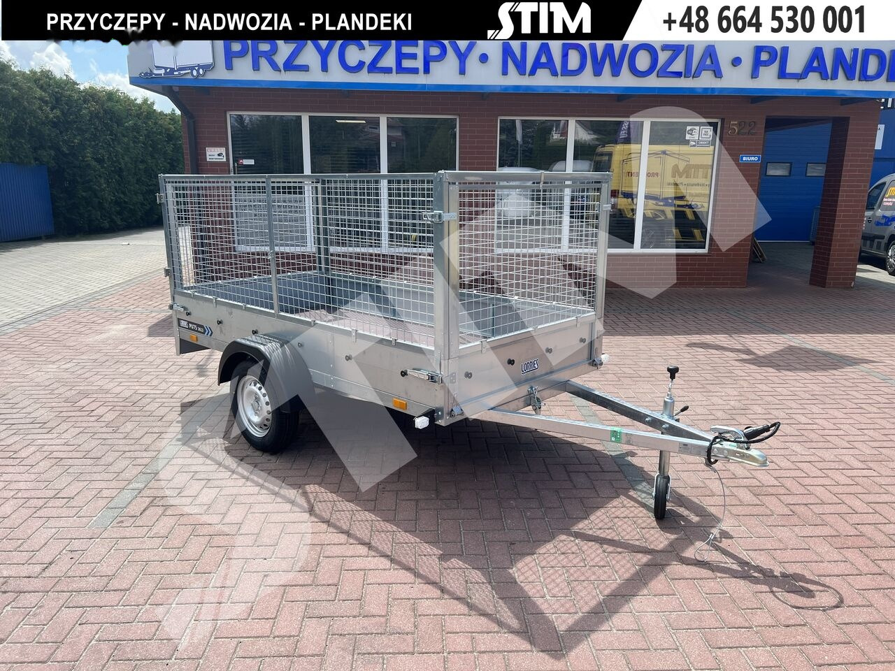 Lorries PU75-2613 uchylna + nadstawka - Auto järelhaagis: pilt 1 Lorries PU75-2613 uchylna + nadstawka - Auto järelhaagis: pilt 1
