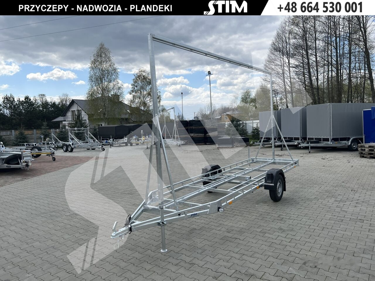 Stim L11-0,75/5020 BANER REKLAMOWY - Auto järelhaagis: pilt 2 Stim L11-0,75/5020 BANER REKLAMOWY - Auto järelhaagis: pilt 2