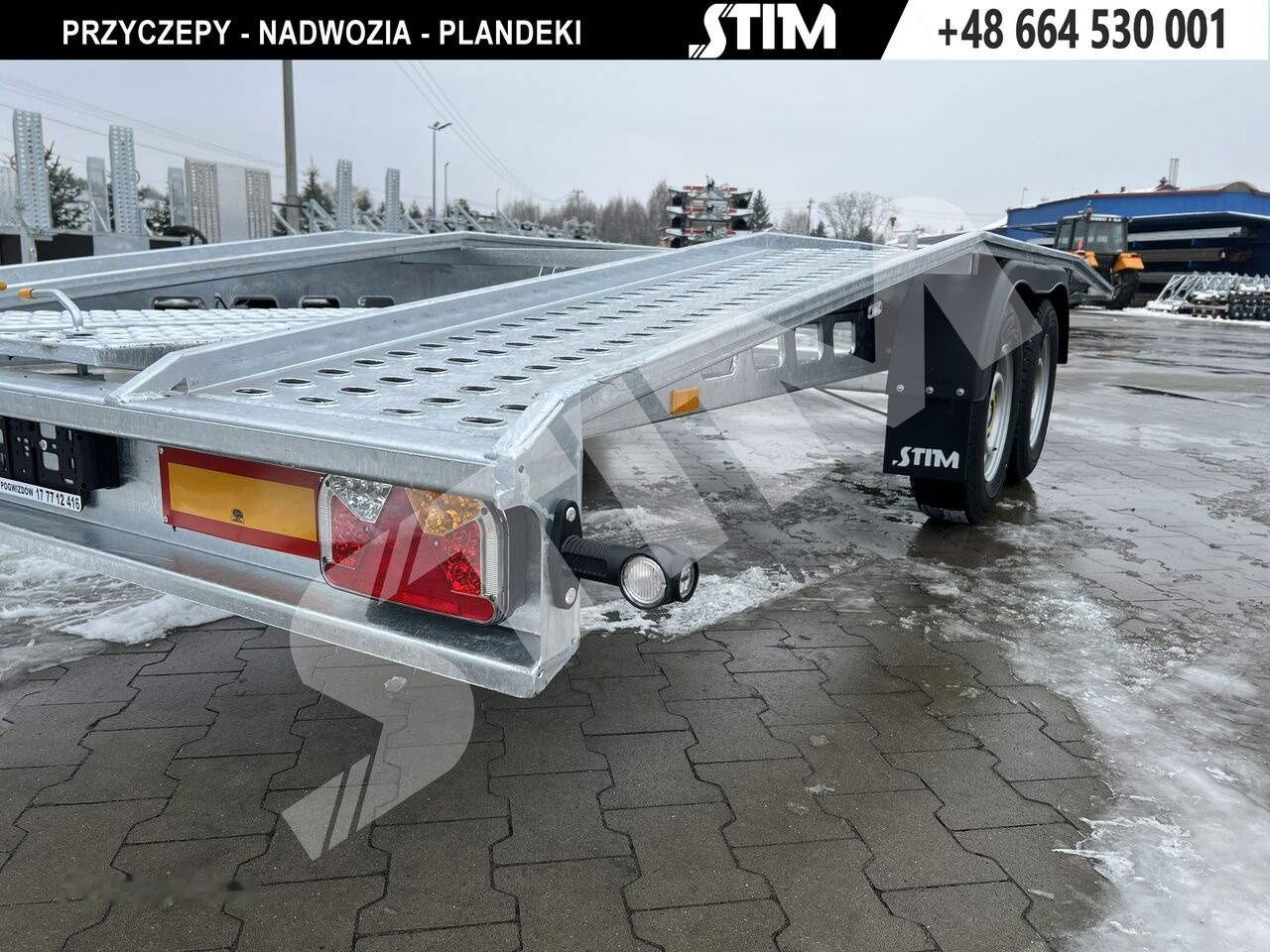 Uus Treiler järelhaagis Stim L22/PS-TS/50-30SK: pilt 12