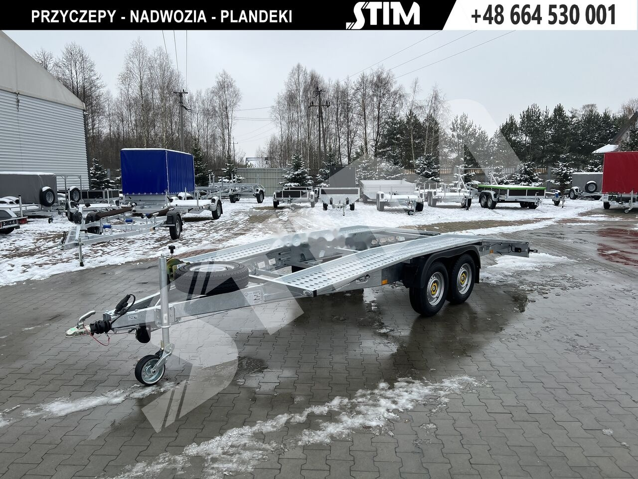 Uus Treiler järelhaagis Stim L22/PS-TS/50-30SK: pilt 7