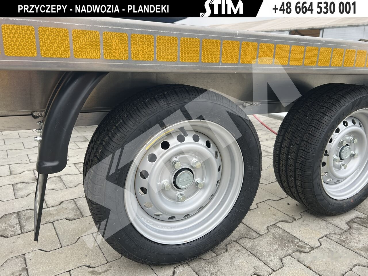 Uus Treiler järelhaagis Stim L23/PP-TS/85-35AL - 195/50R13C: pilt 10
