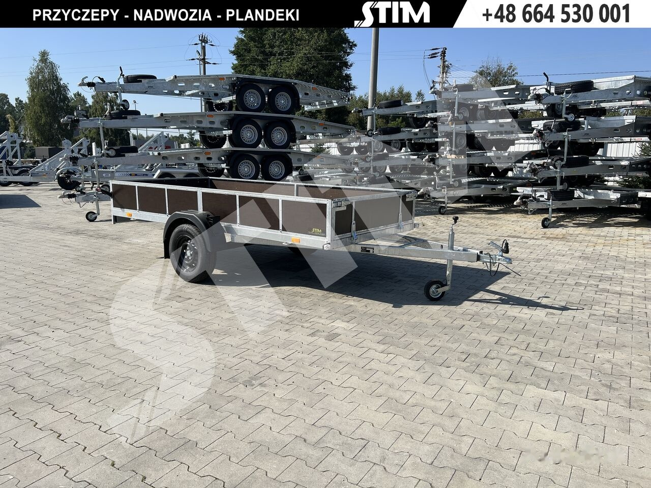 Stim S11-075/3415R + przednia burta otwierana + wzmocnienie ramy - Auto järelhaagis: pilt 3 Stim S11-075/3415R + przednia burta otwierana + wzmocnienie ramy - Auto järelhaagis: pilt 3