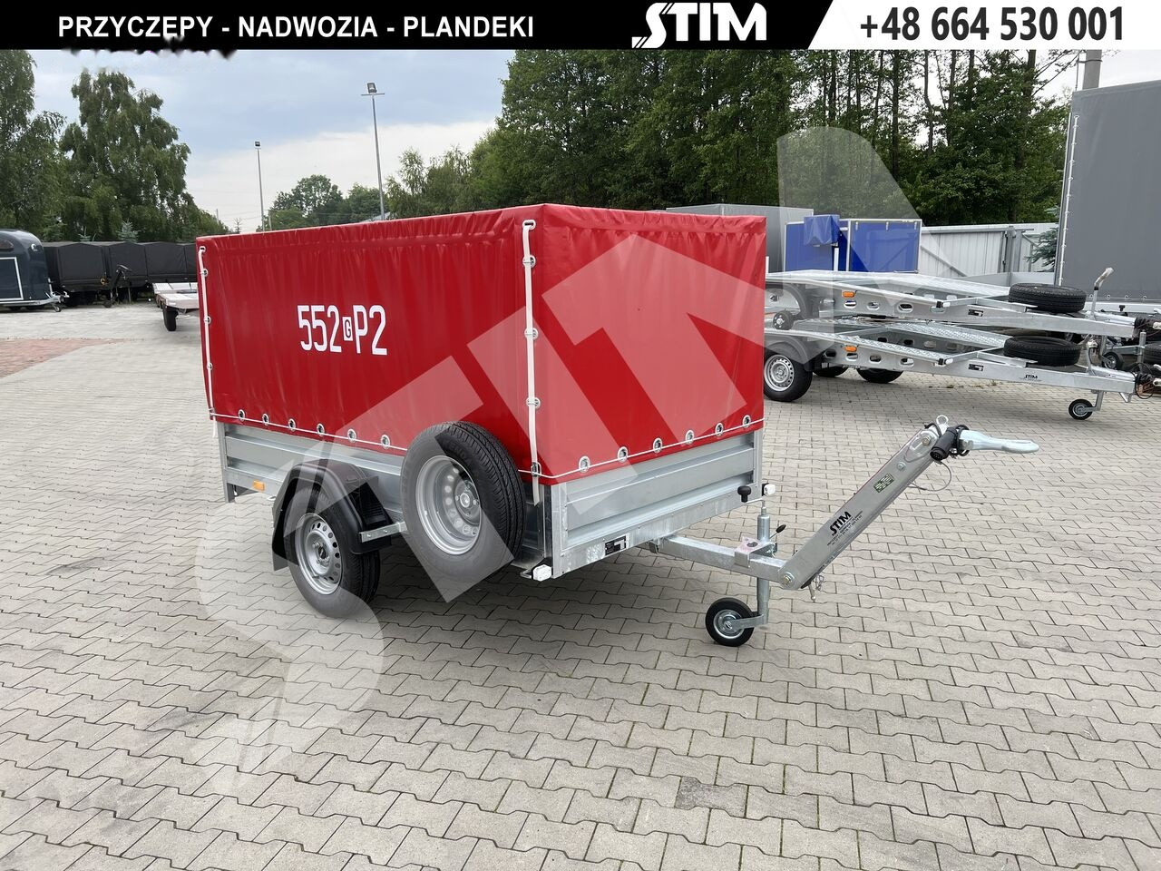 Stim S11-750/2514 dyszel regulowany - Auto järelhaagis: pilt 1 Stim S11-750/2514 dyszel regulowany - Auto järelhaagis: pilt 1